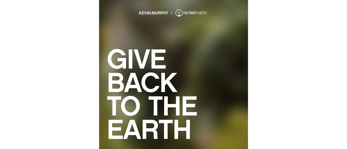 Graphic with the message 'Give Back to the Earth' promoting environmental action and consciousness for Earth Day.